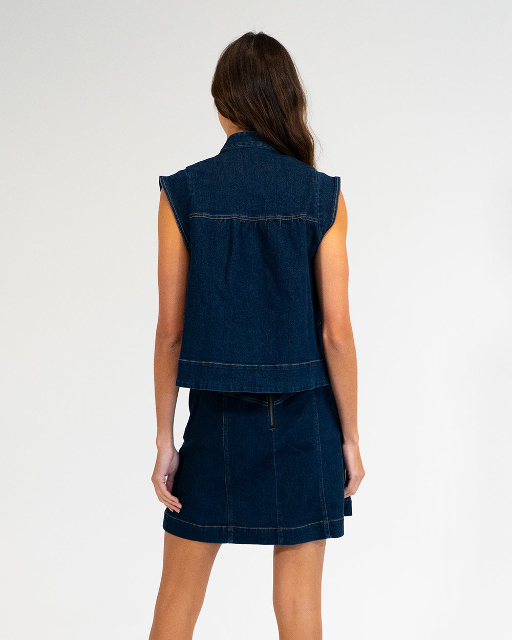 ELMS+KING | Riviera Top | Dark Denim