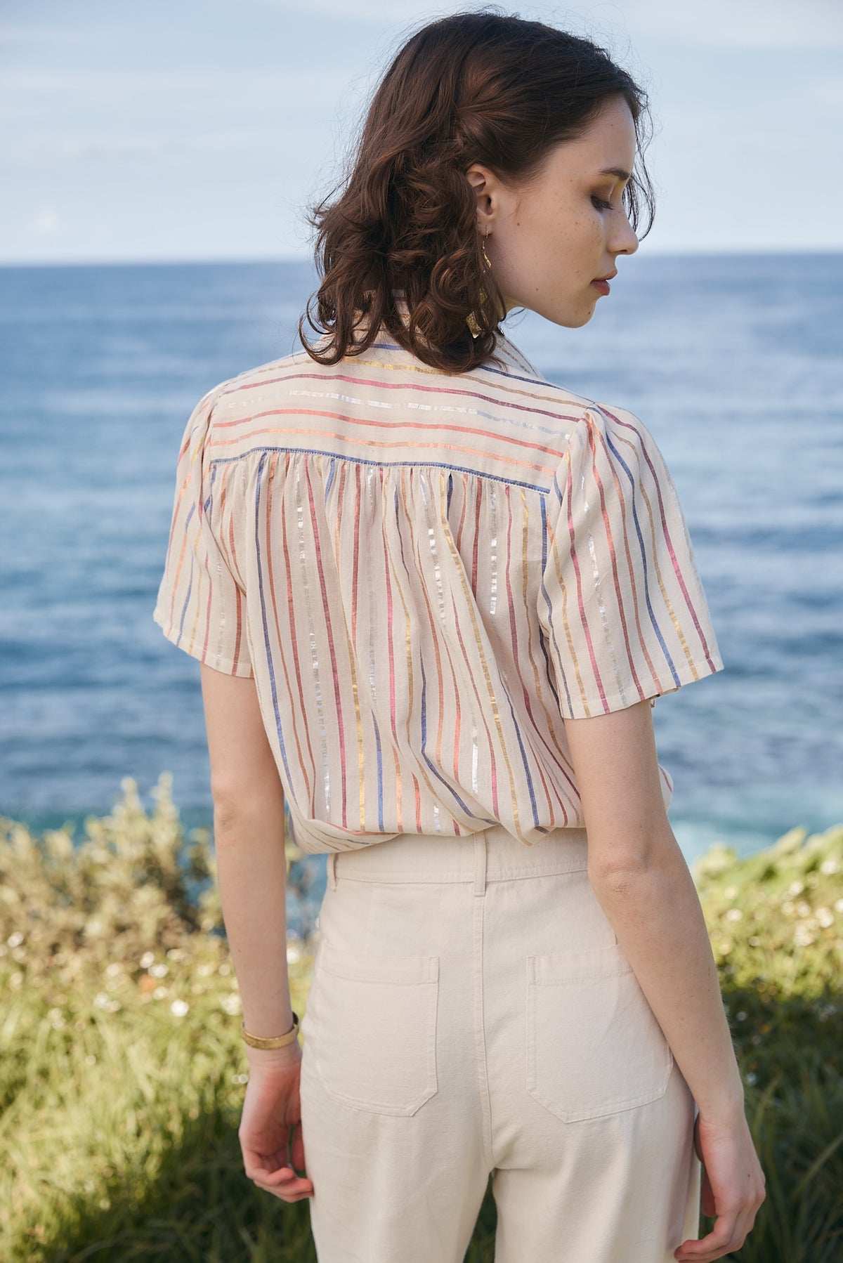 Marie Louise de Monterey | Persanne Blouse | Stripe