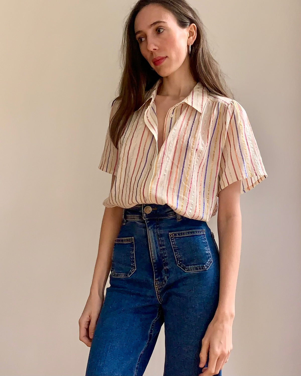 Marie Louise de Monterey | Persanne Blouse | Stripe