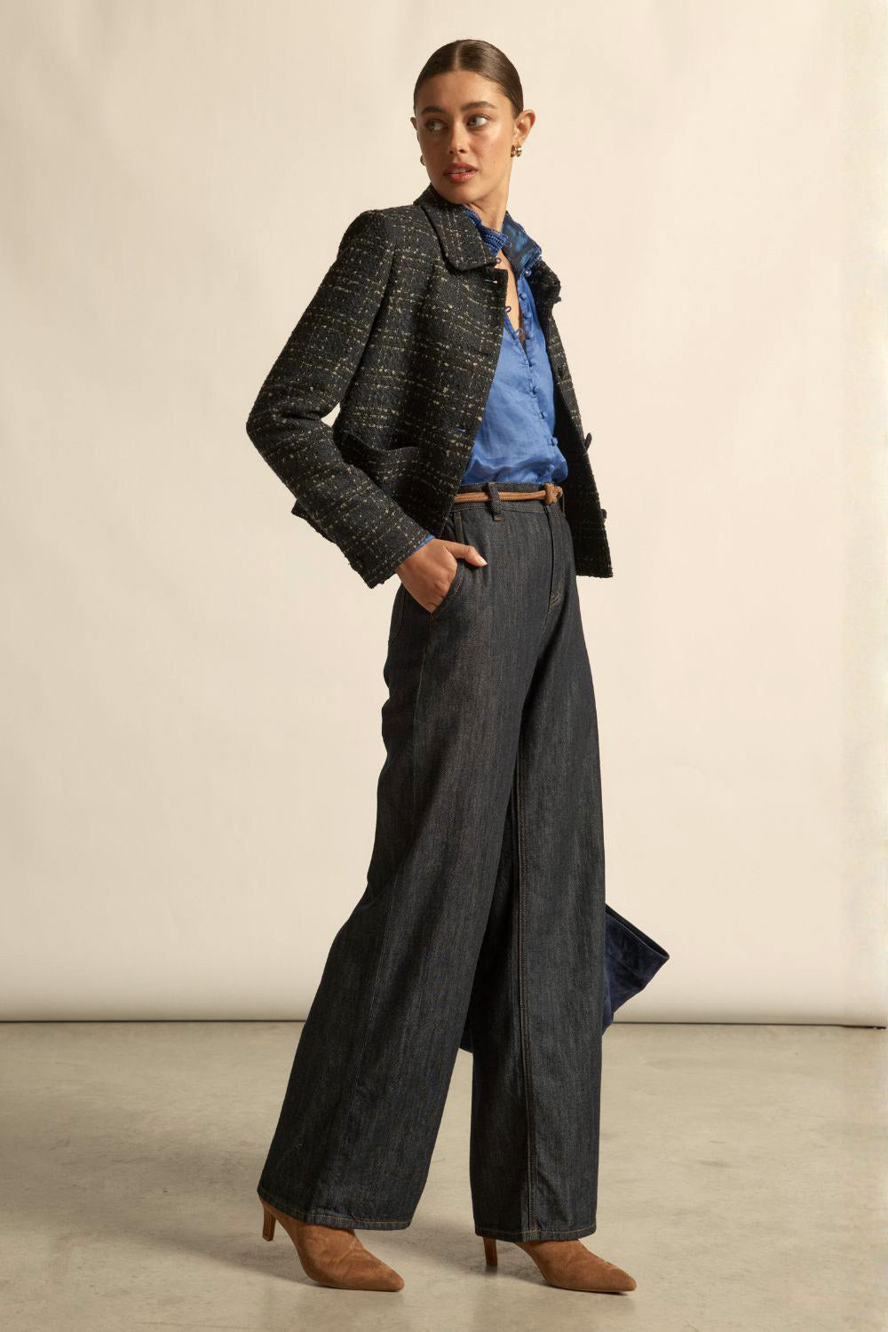 Zoe Kratzmann | Plume Jacket | Midnight Check