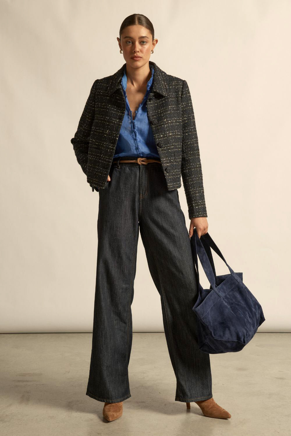 Zoe Kratzmann | Plume Jacket | Midnight Check