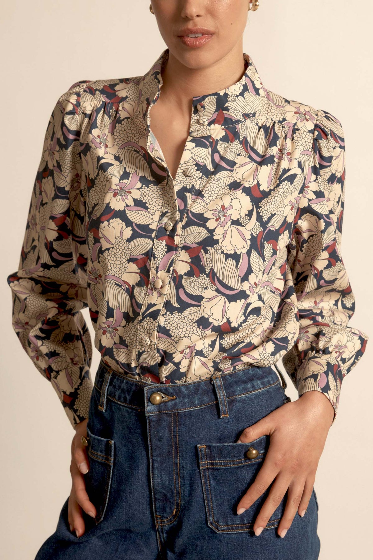 Zoe Kratzmann | Fete Top | Berry Garden