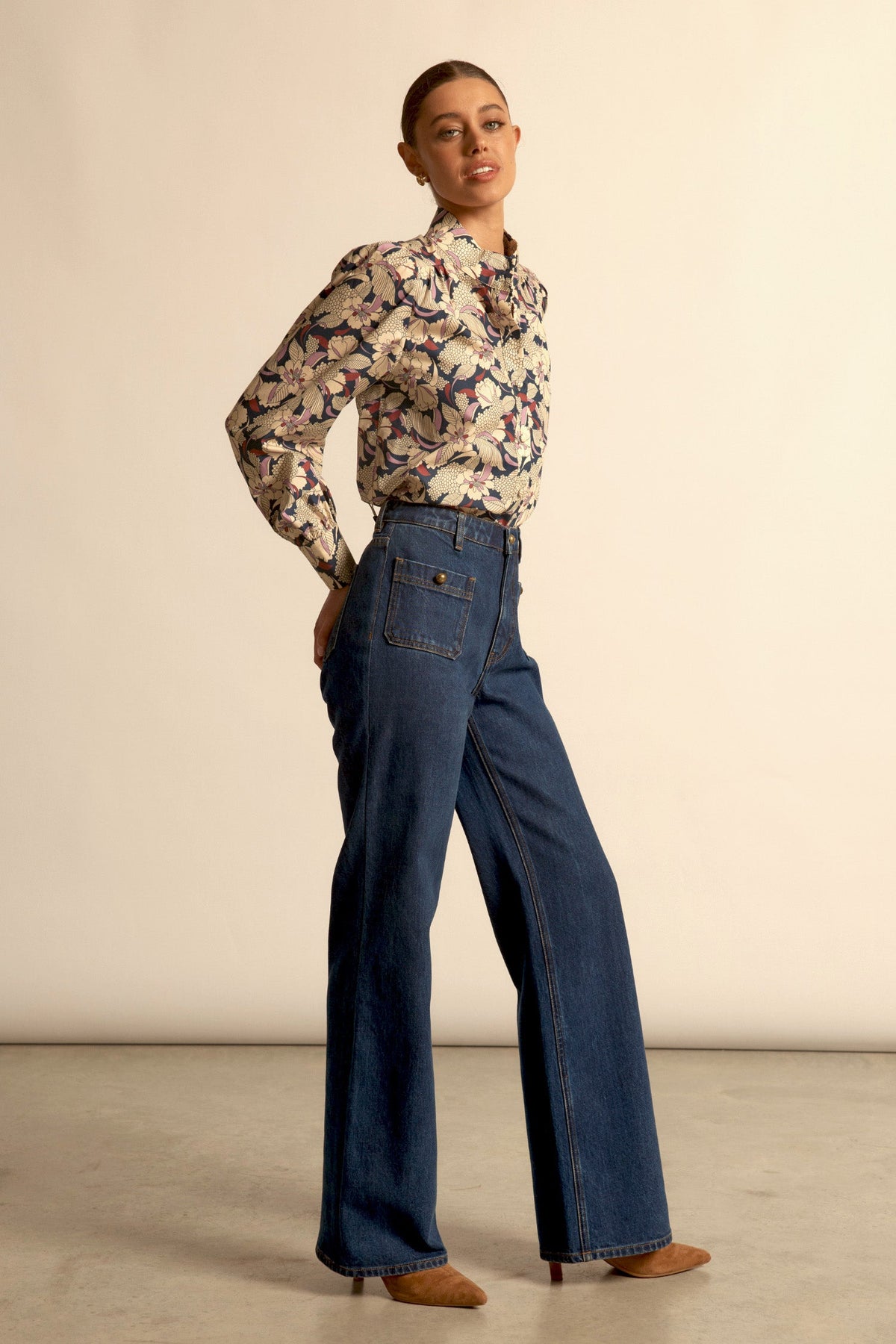 Zoe Kratzmann | Fete Top | Berry Garden