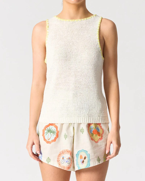 Walnut Melbourne | Pasadena Tank | White