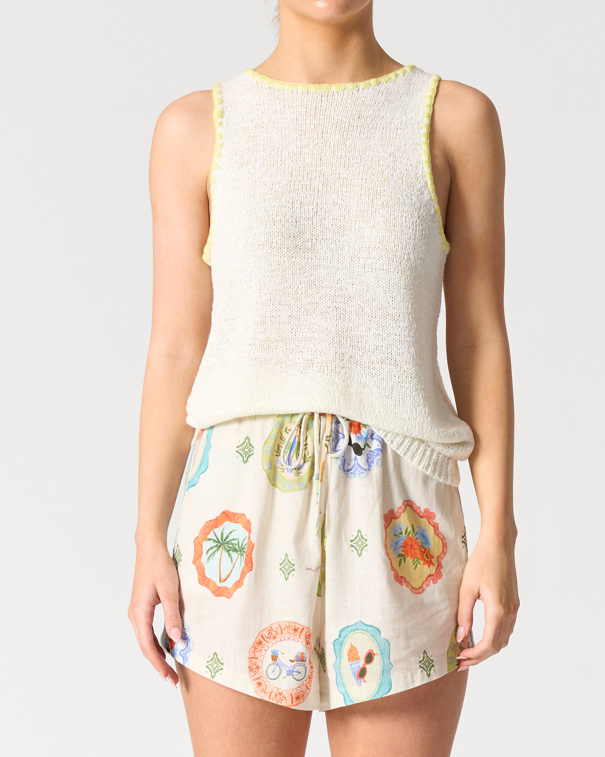 Walnut Melbourne | Pasadena Tank | White