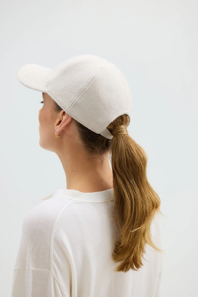 Iris & Wool | Ladies Wool Cap | Beige