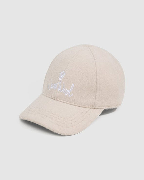 Iris & Wool | Ladies Wool Cap | Beige