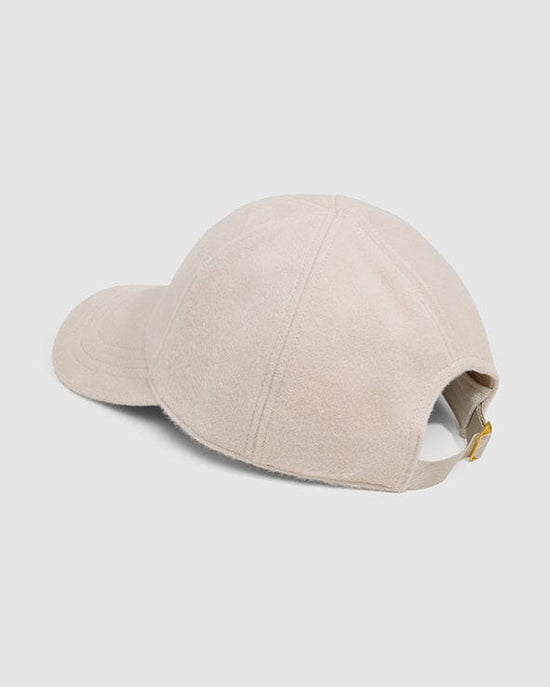 Iris & Wool | Ladies Wool Cap | Beige
