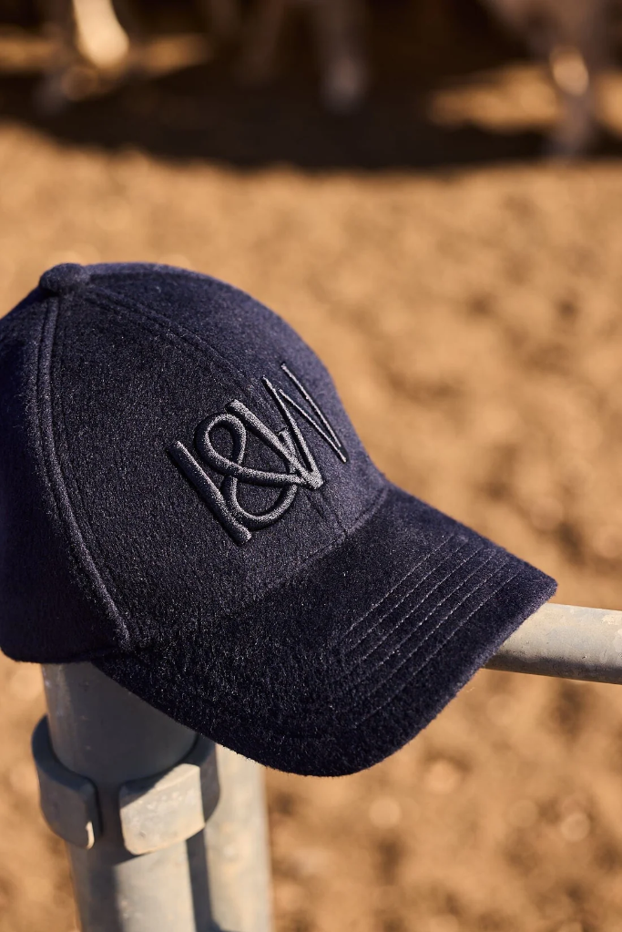 Iris & Wool | Ladies Wool Cap | Navy