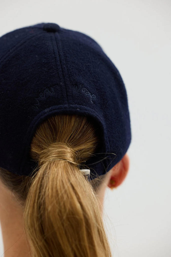 Iris & Wool | Ladies Wool Cap | Navy
