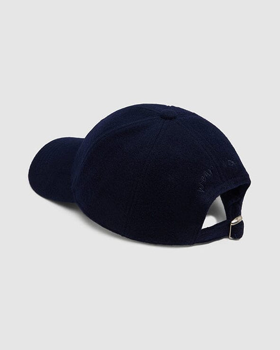 Iris & Wool | Ladies Wool Cap | Navy