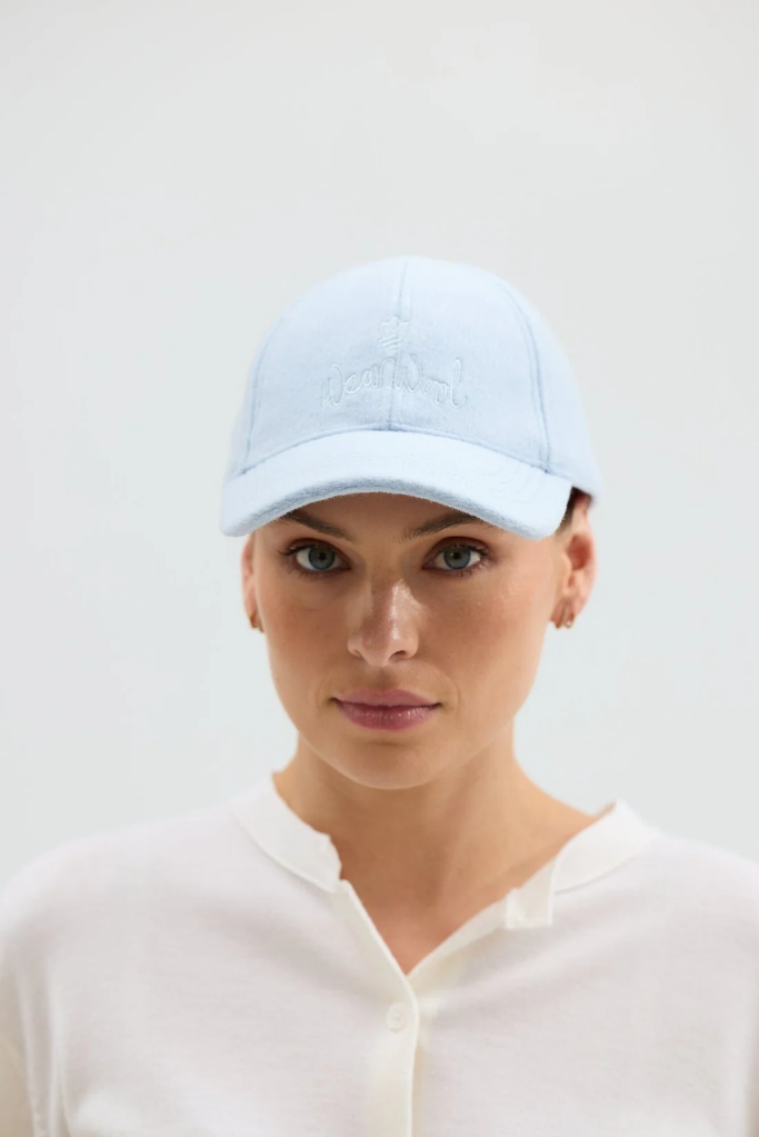Iris & Wool | Ladies Wool Cap | Blue