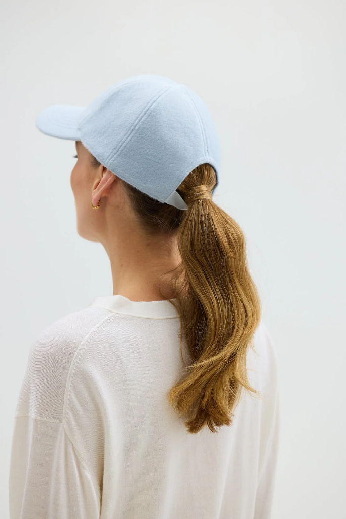 Iris & Wool | Ladies Wool Cap | Blue