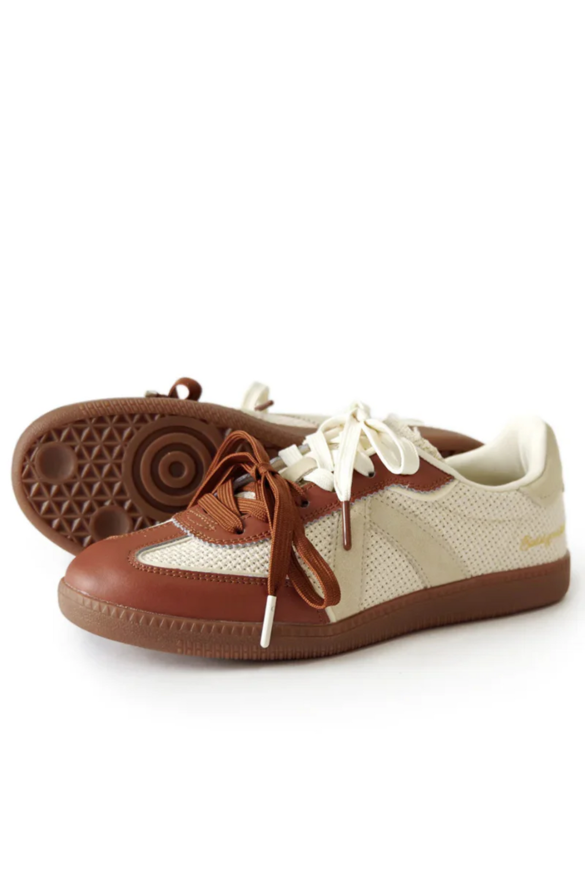 ASFVLT Sneakers | Elite Classic (2 Lace) | Tan/Chocolate