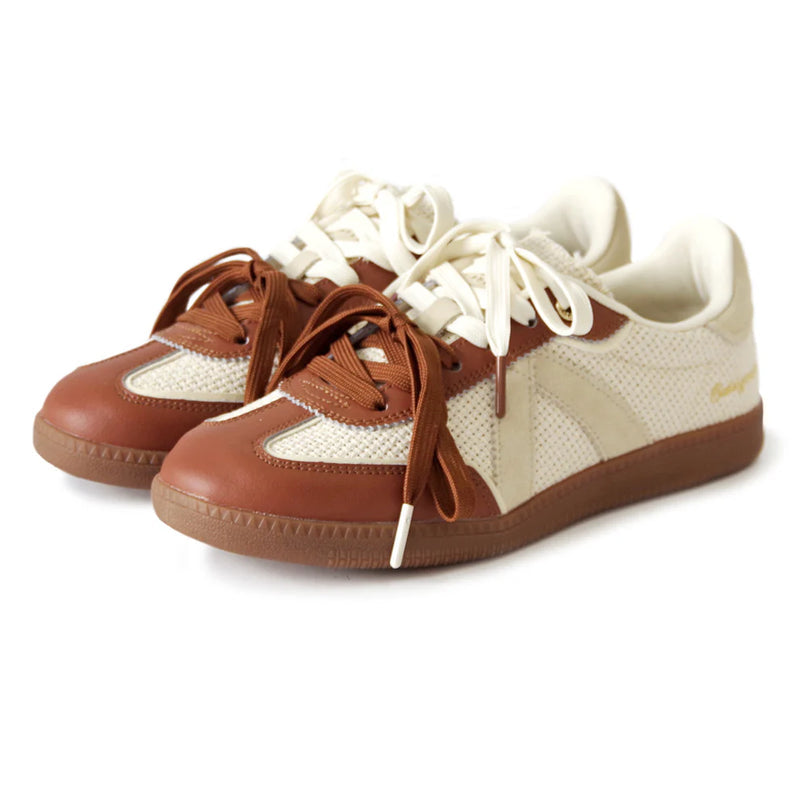 ASFVLT Sneakers | Elite Classic (2 Lace) | Tan/Chocolate