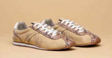 ASFVLT Sneakers | Sienna | Worn Sand/Snake