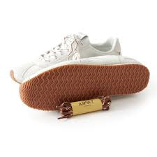ASFVLT Sneakers | Sienna | White Cracked/Chocolate