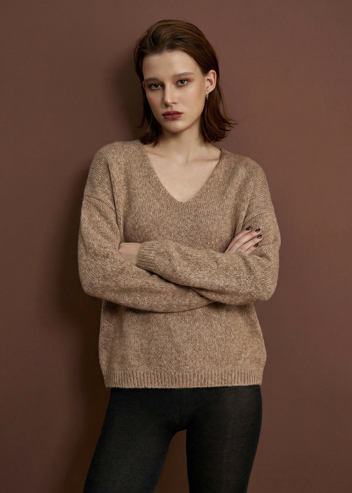 Alete | Naturalist Sweater | Beige Stones