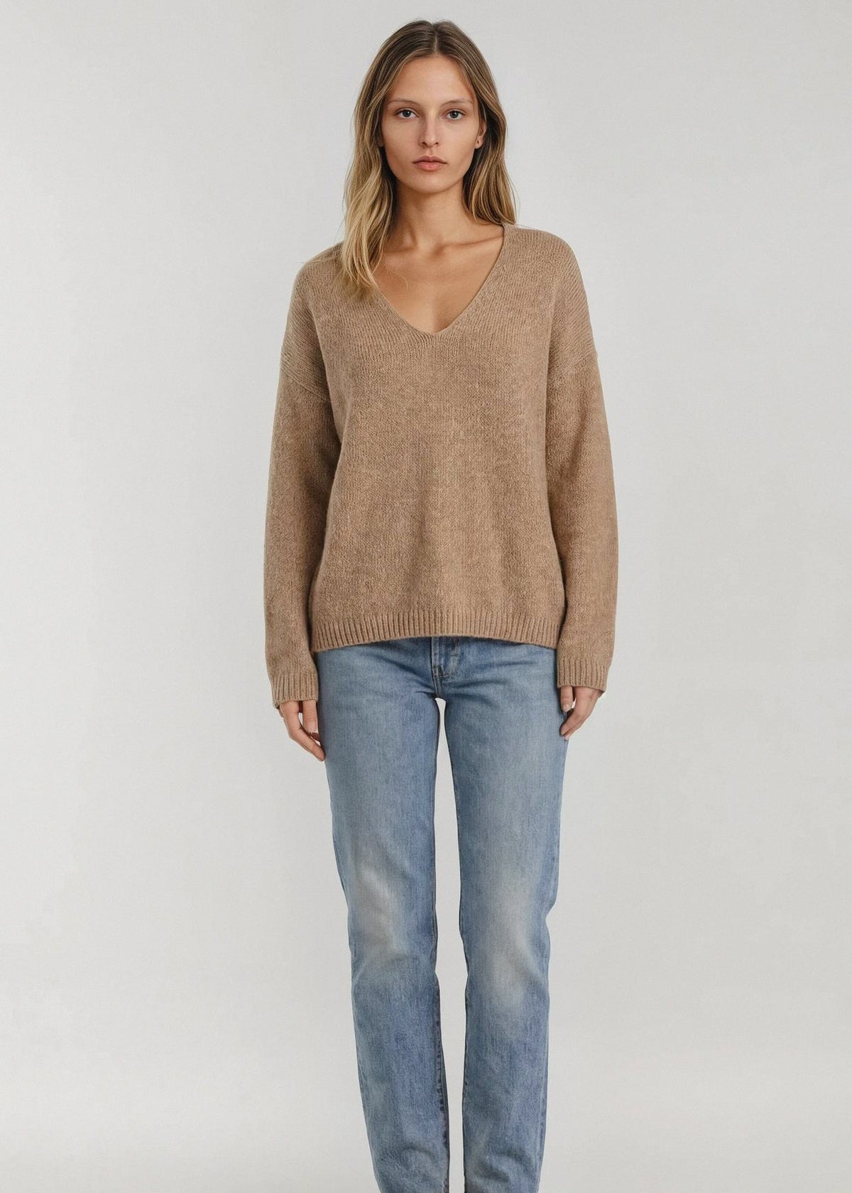 Alete | Naturalist Sweater | Beige Stones