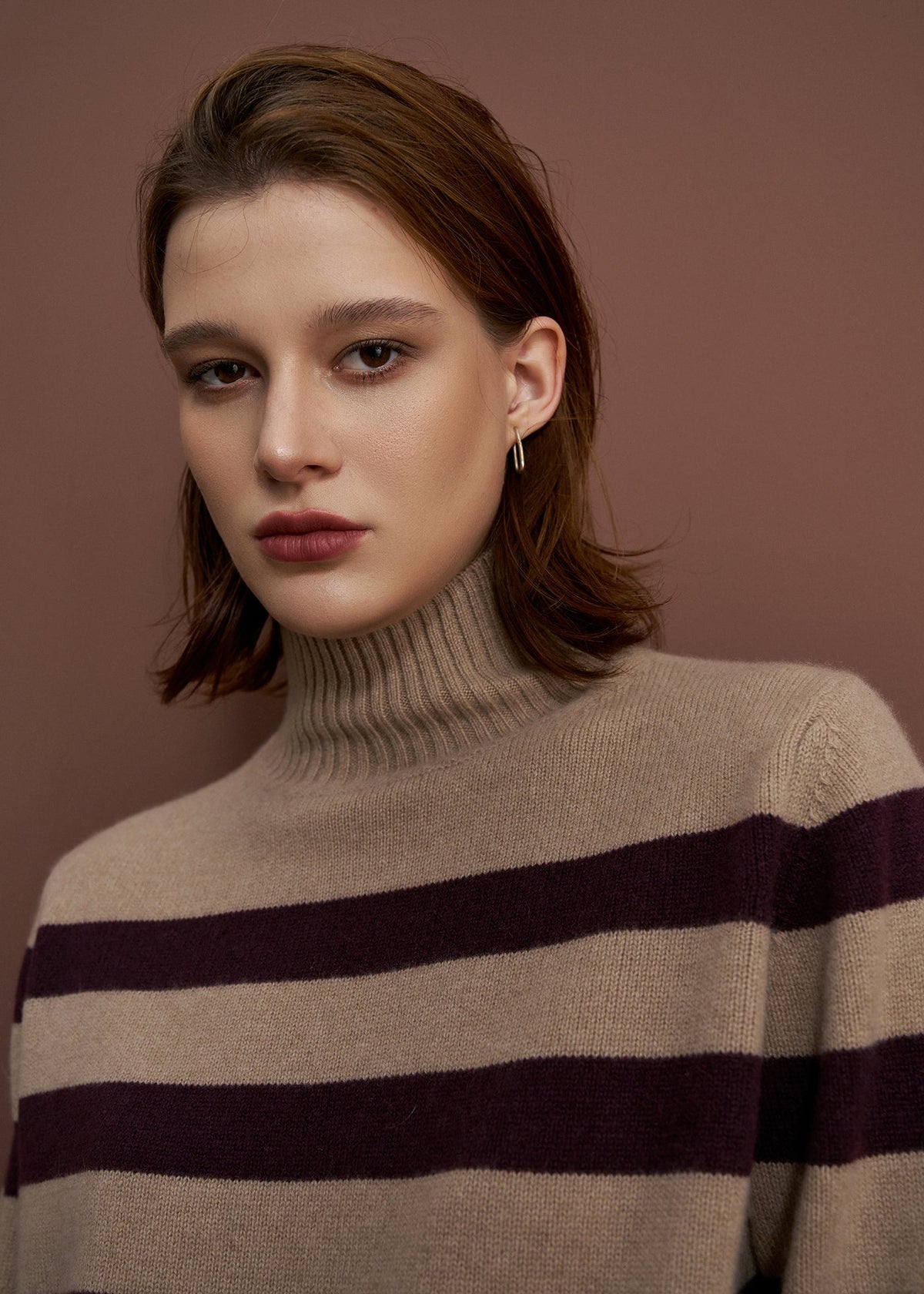 Alete | Cinetta Stripe Polo | Argan