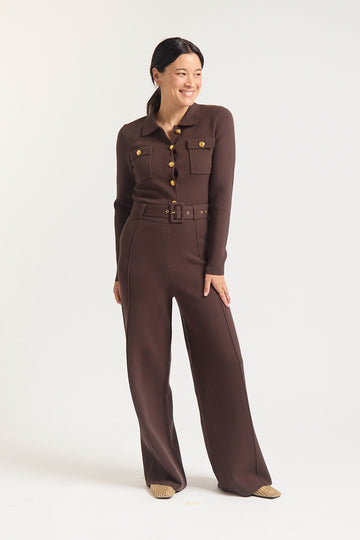 Alessandra | Carter Jacket Mini | Chocolate