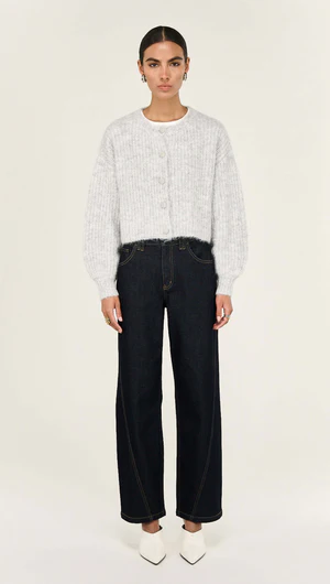 Staple The Label | Oslo Cardigan | Grey Marle