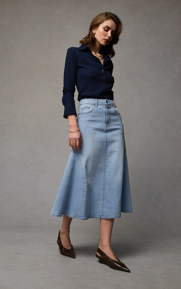 Dricoper | Abby Flare Skirt | Sunbleach