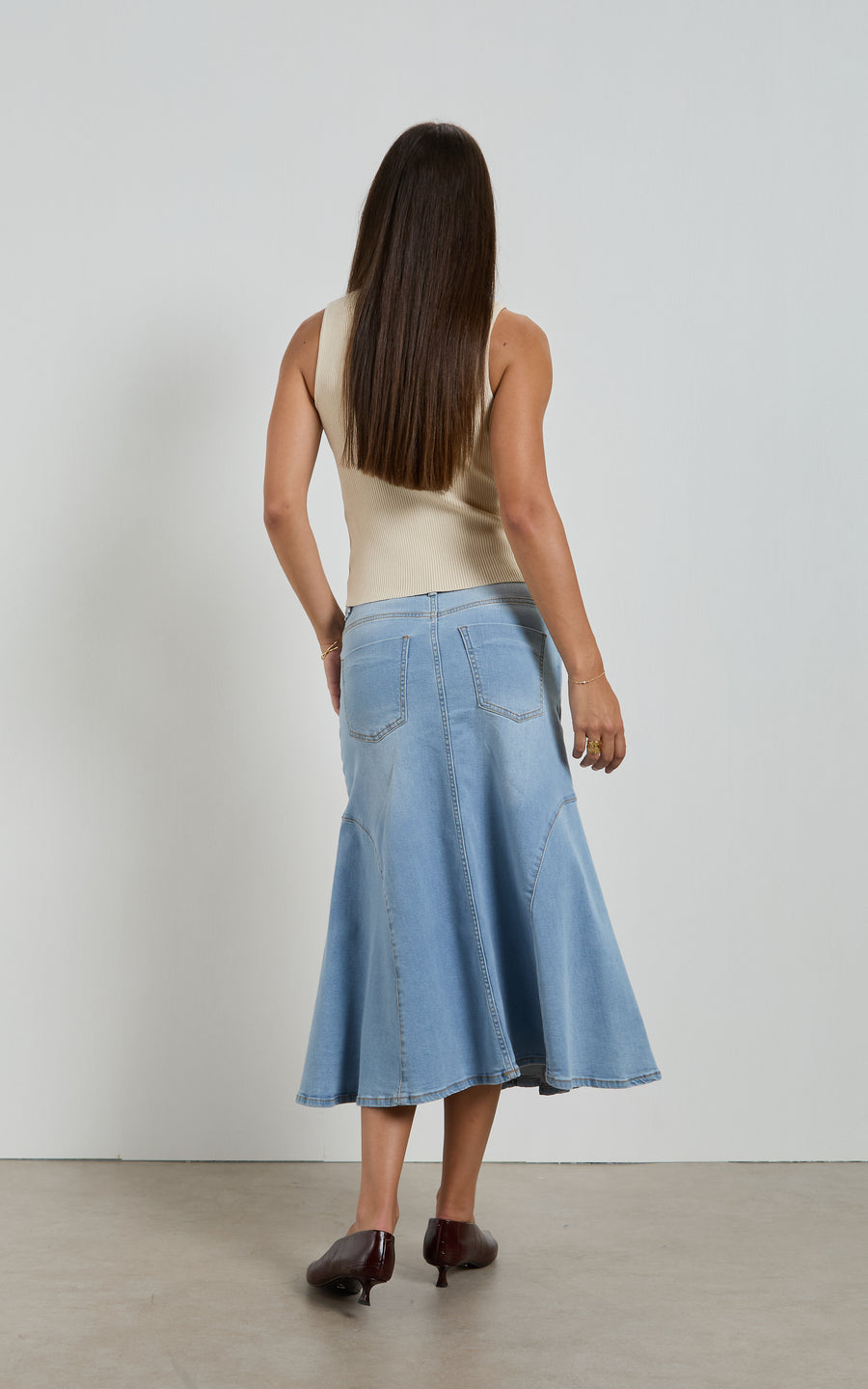Dricoper | Abby Flare Skirt | Sunbleach