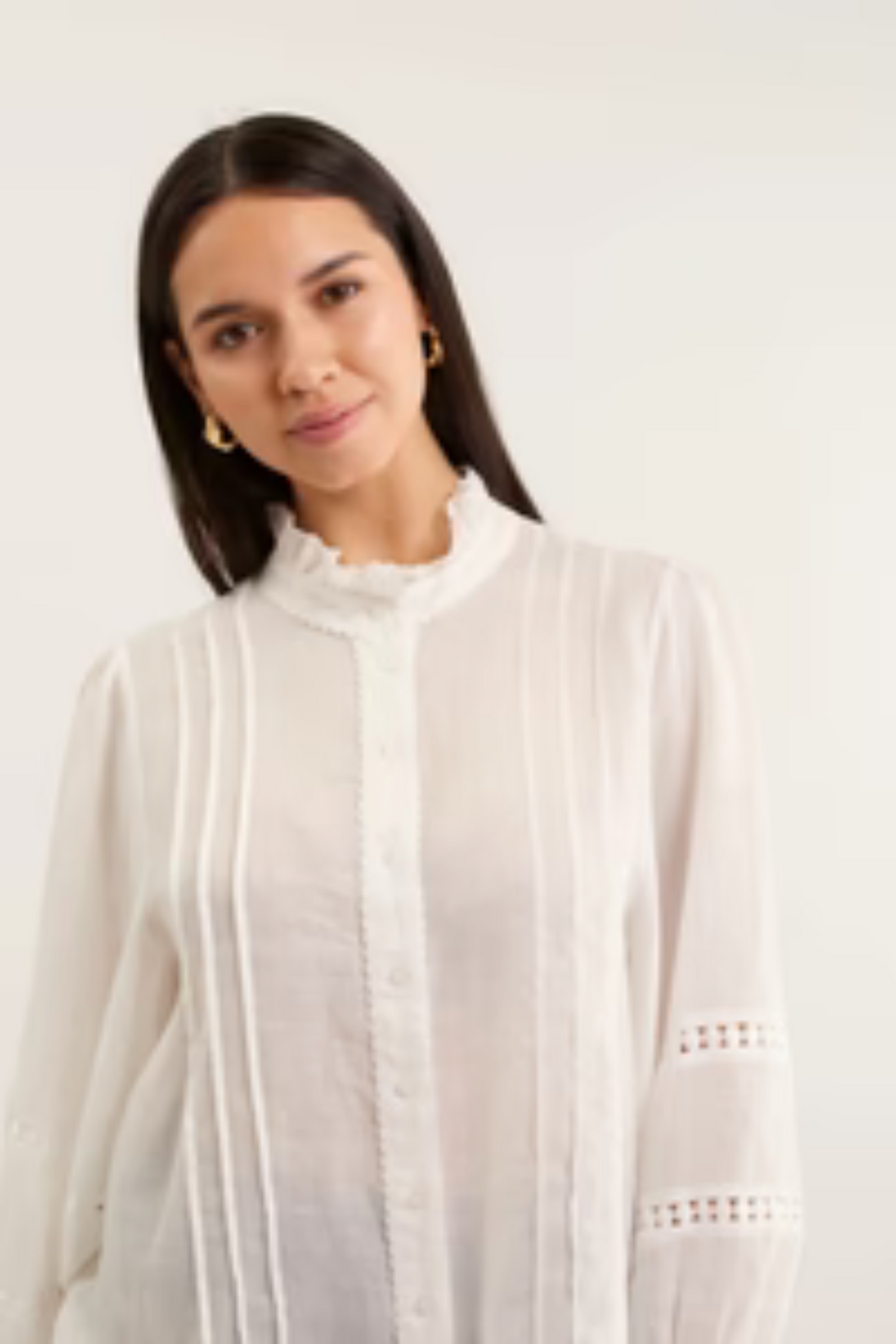 Alessandra | Paris Top | Ivory