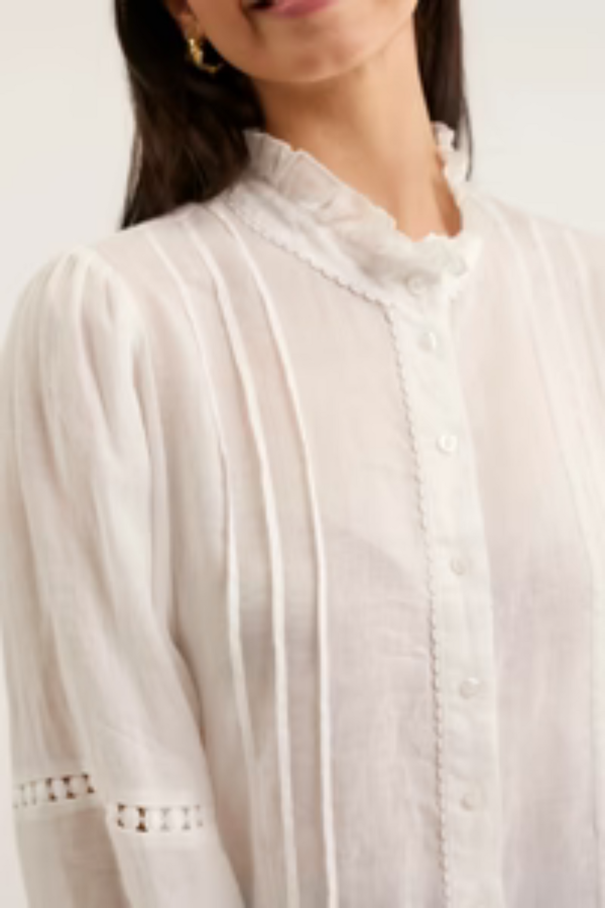 Alessandra | Paris Top | Ivory