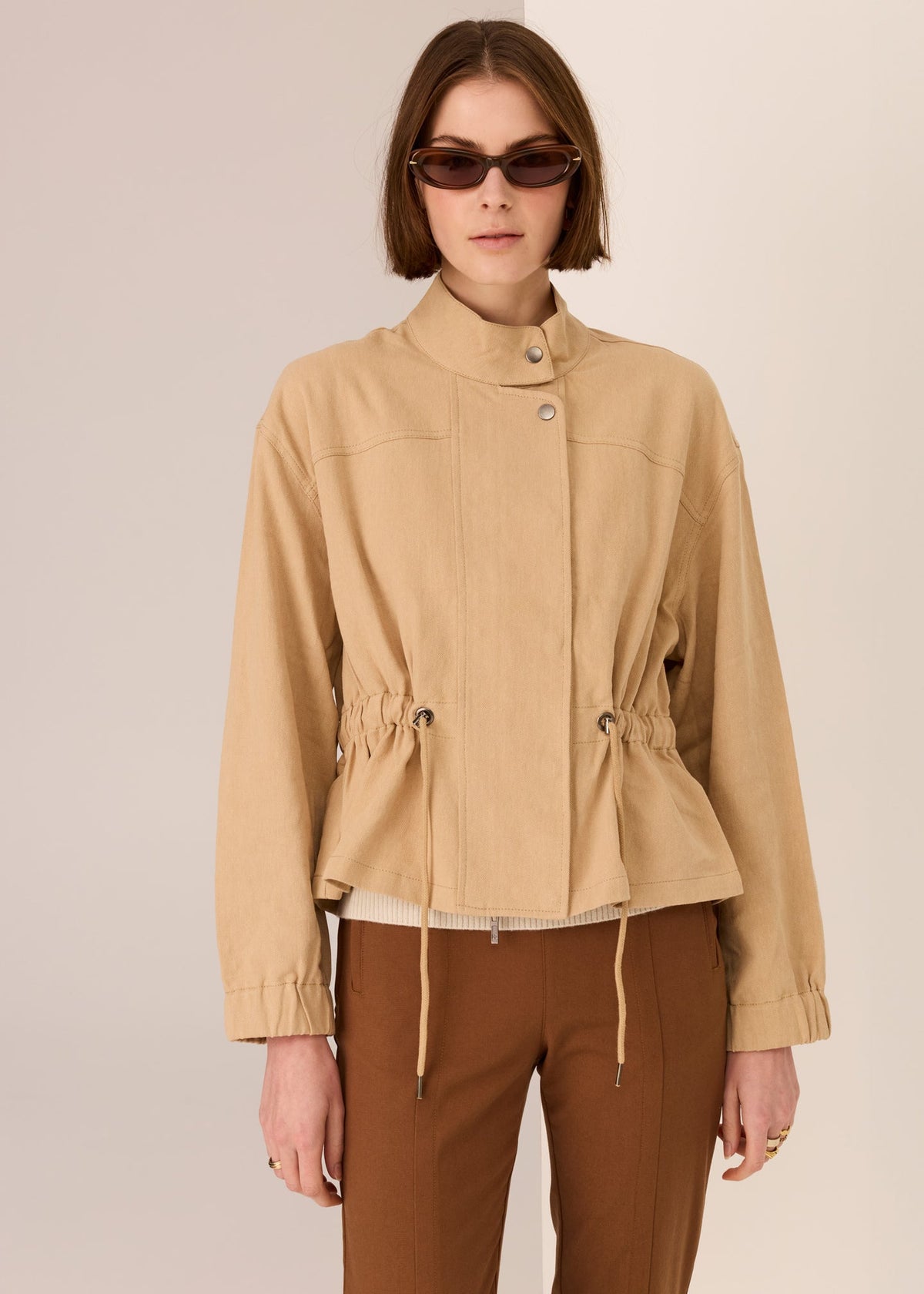 POL | Bronel Jacket | Pebble