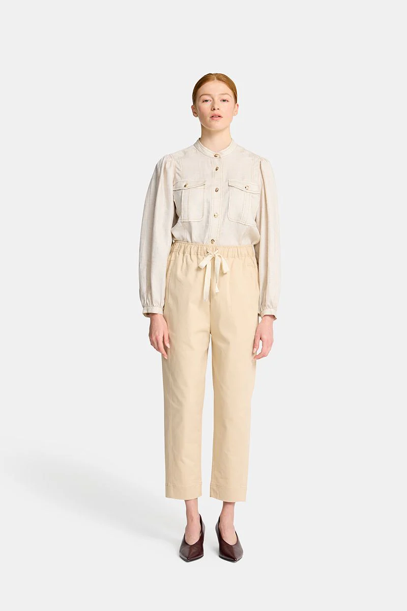 Arlington Milne | Clara Blouse | Natural