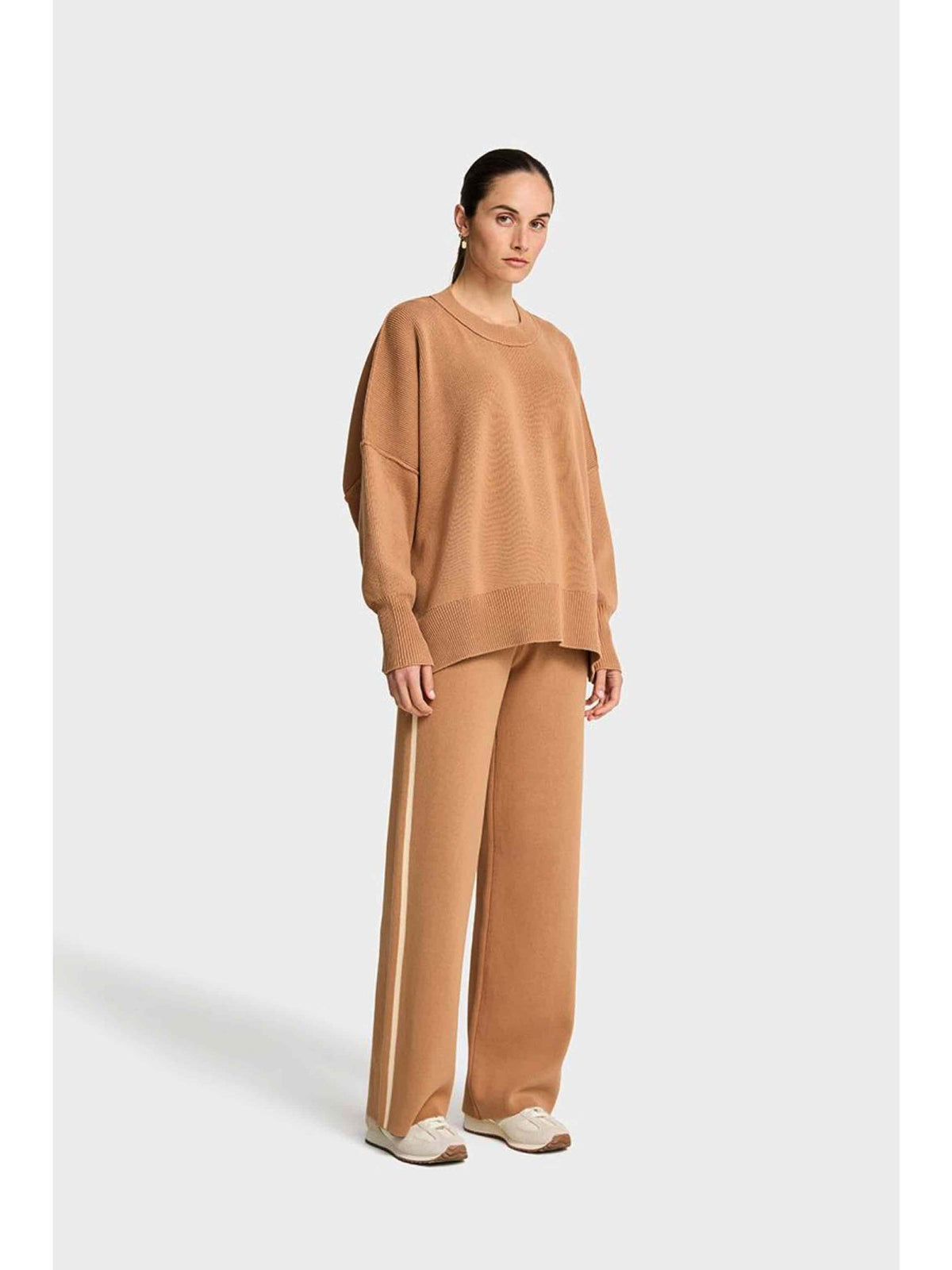 Arlington Milne | Natasha Sweat Top | Camel