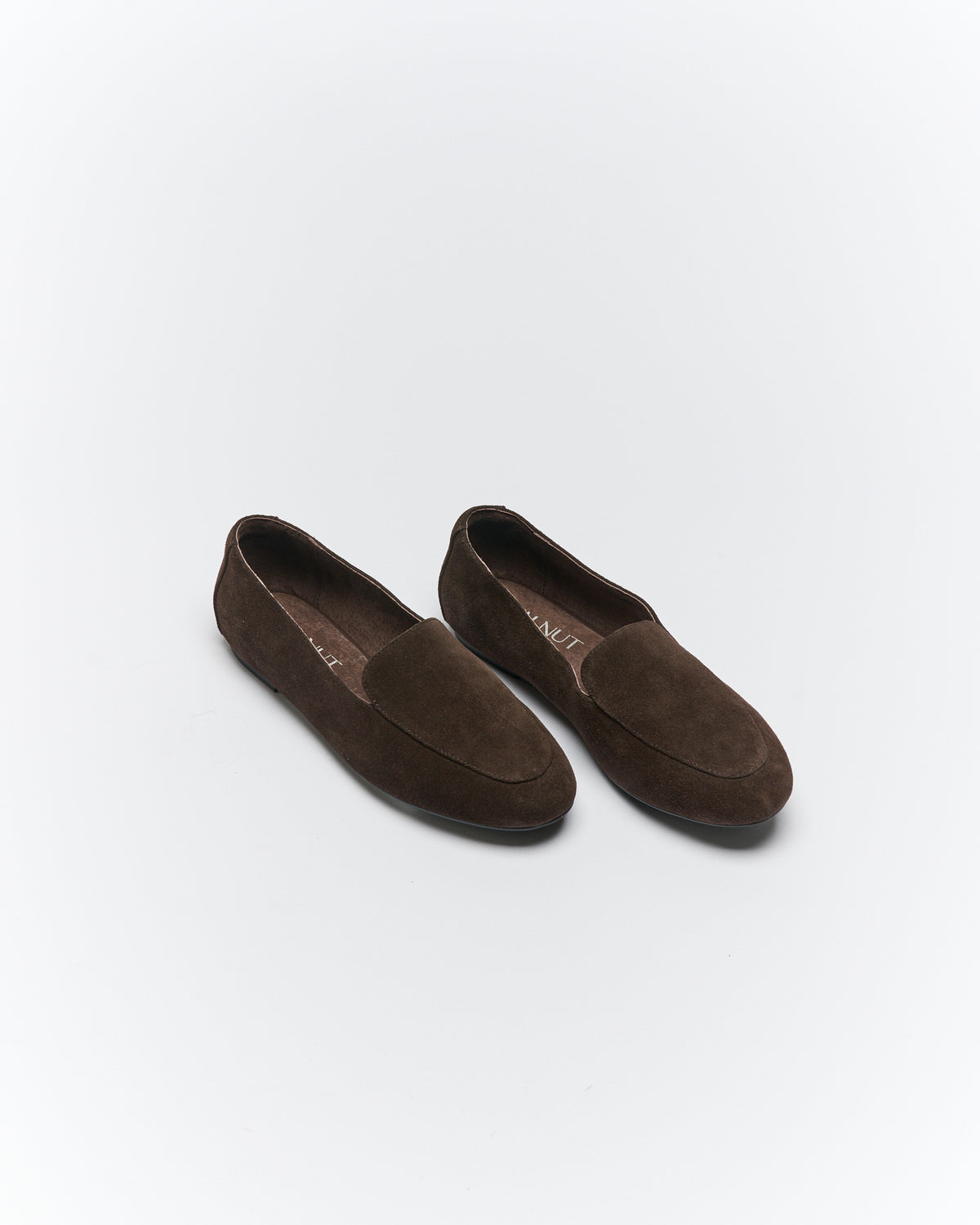 Walnut | Drew Leather Loafer | Bitter Chocolate Suede