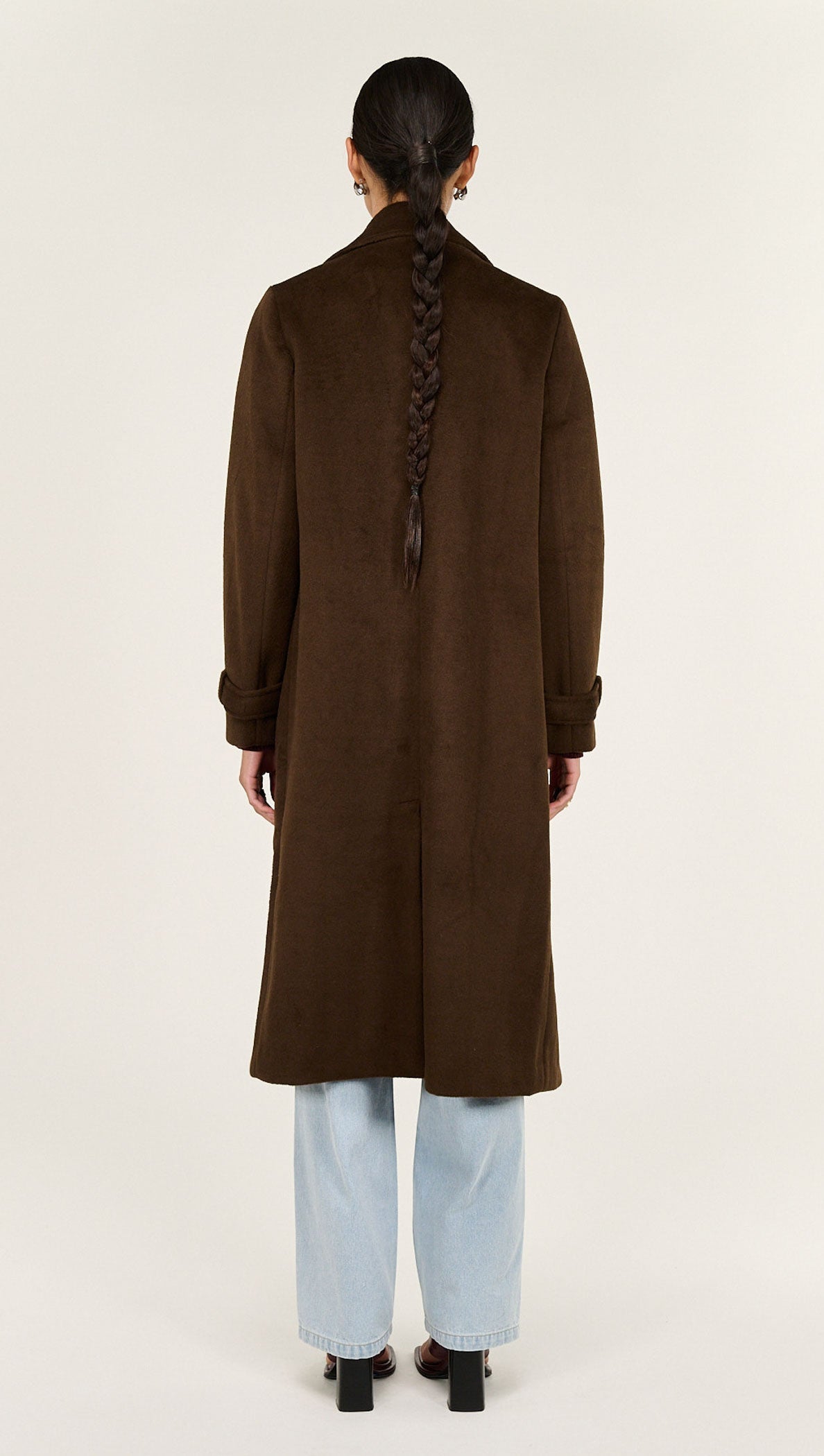 Staple The Label | Irena Coat | Chocolate