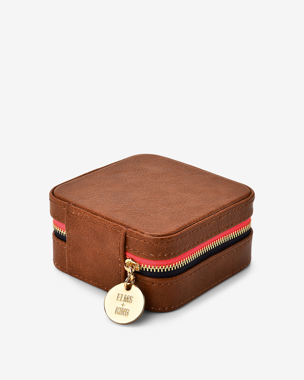 ELMS+KING | Jewellery Case | Tan Pebble
