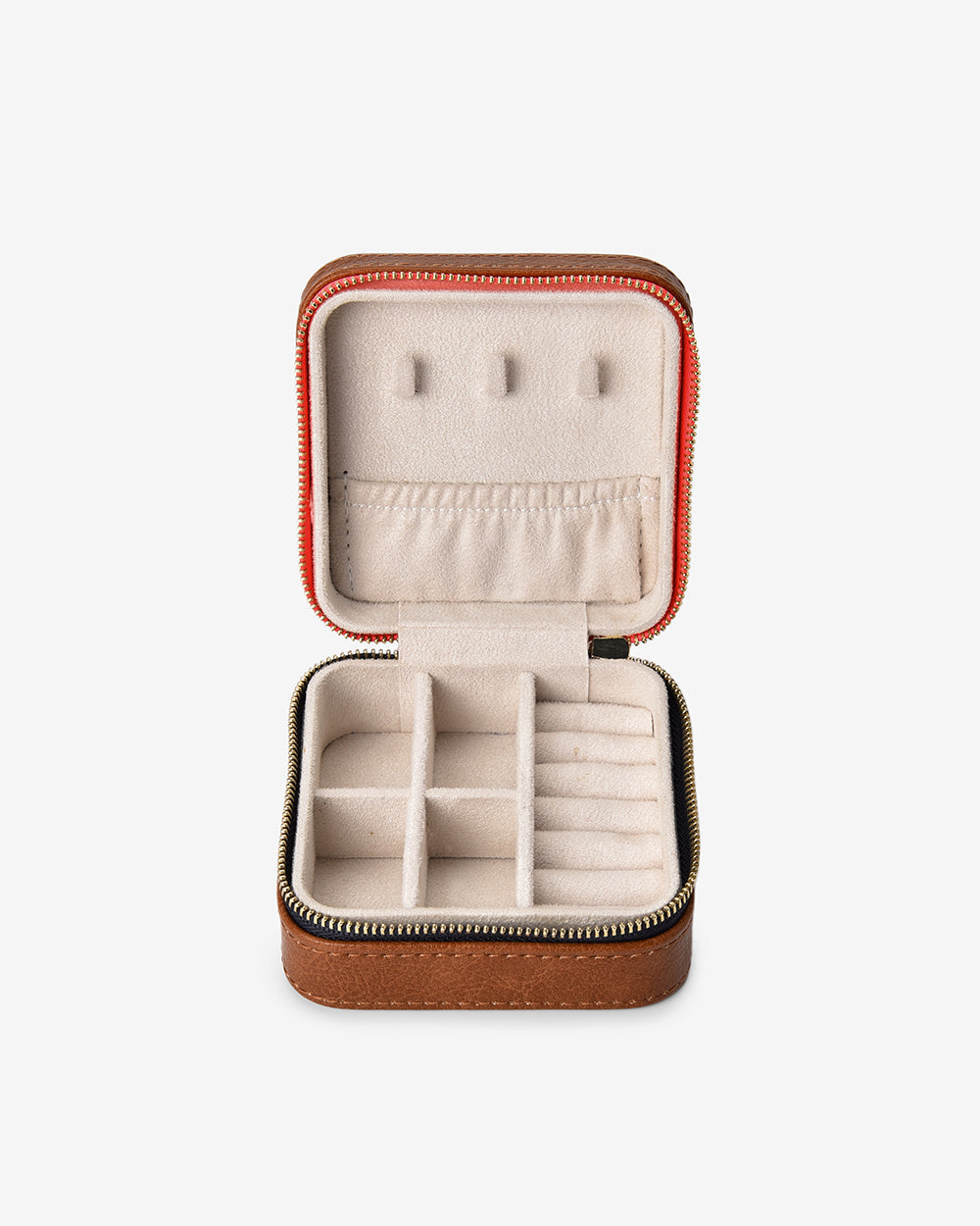 ELMS+KING | Jewellery Case | Tan Pebble