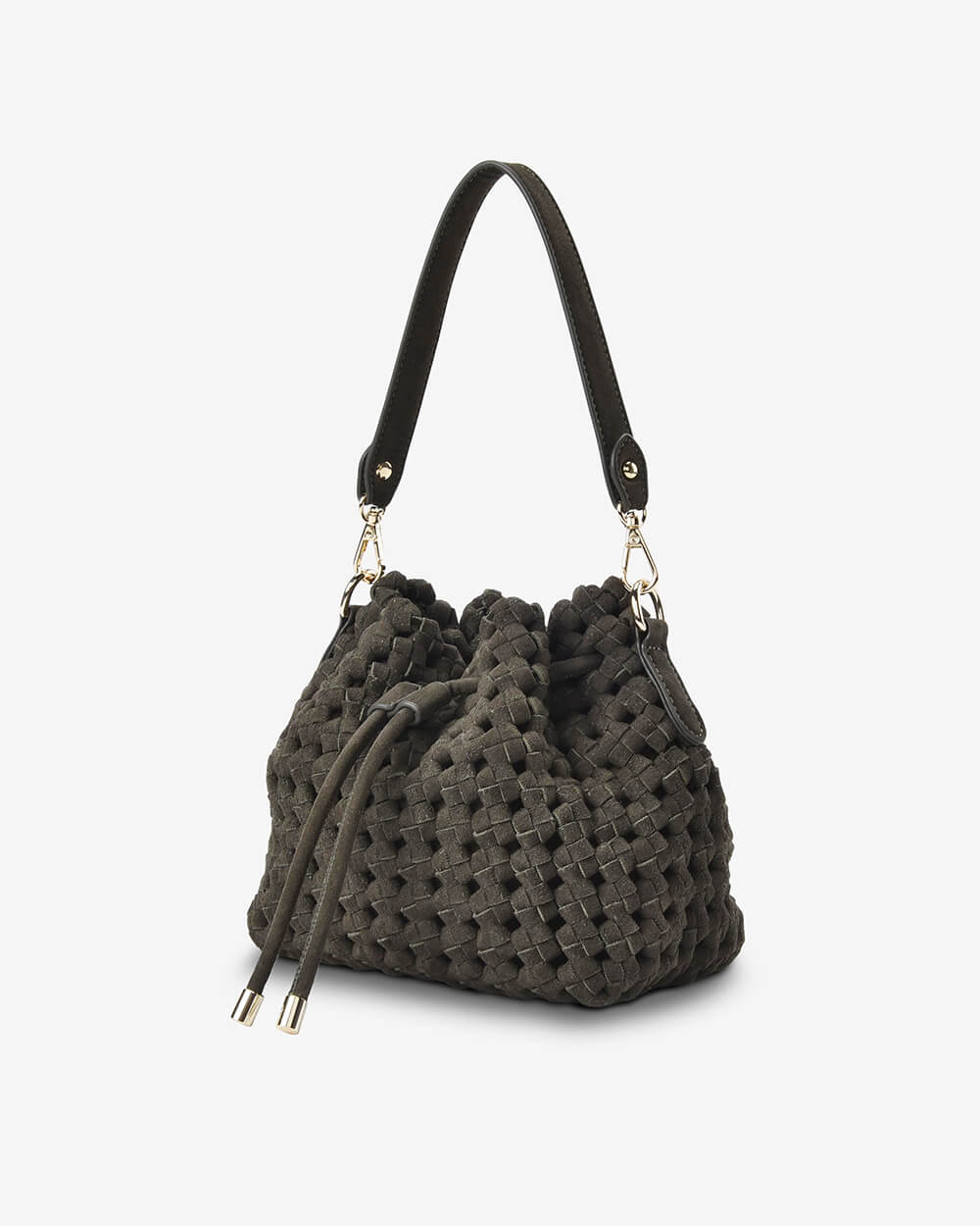 ELMS+KING | Box Weave Bucket | Khaki