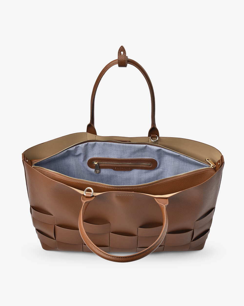 ELMS+KING | Kensington Tote | Tan Saffiano