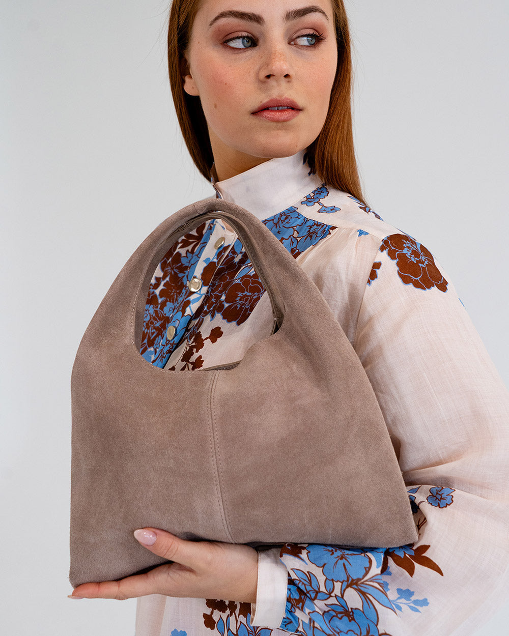 Arlington Milne | Emery Tote | Fawn Suede