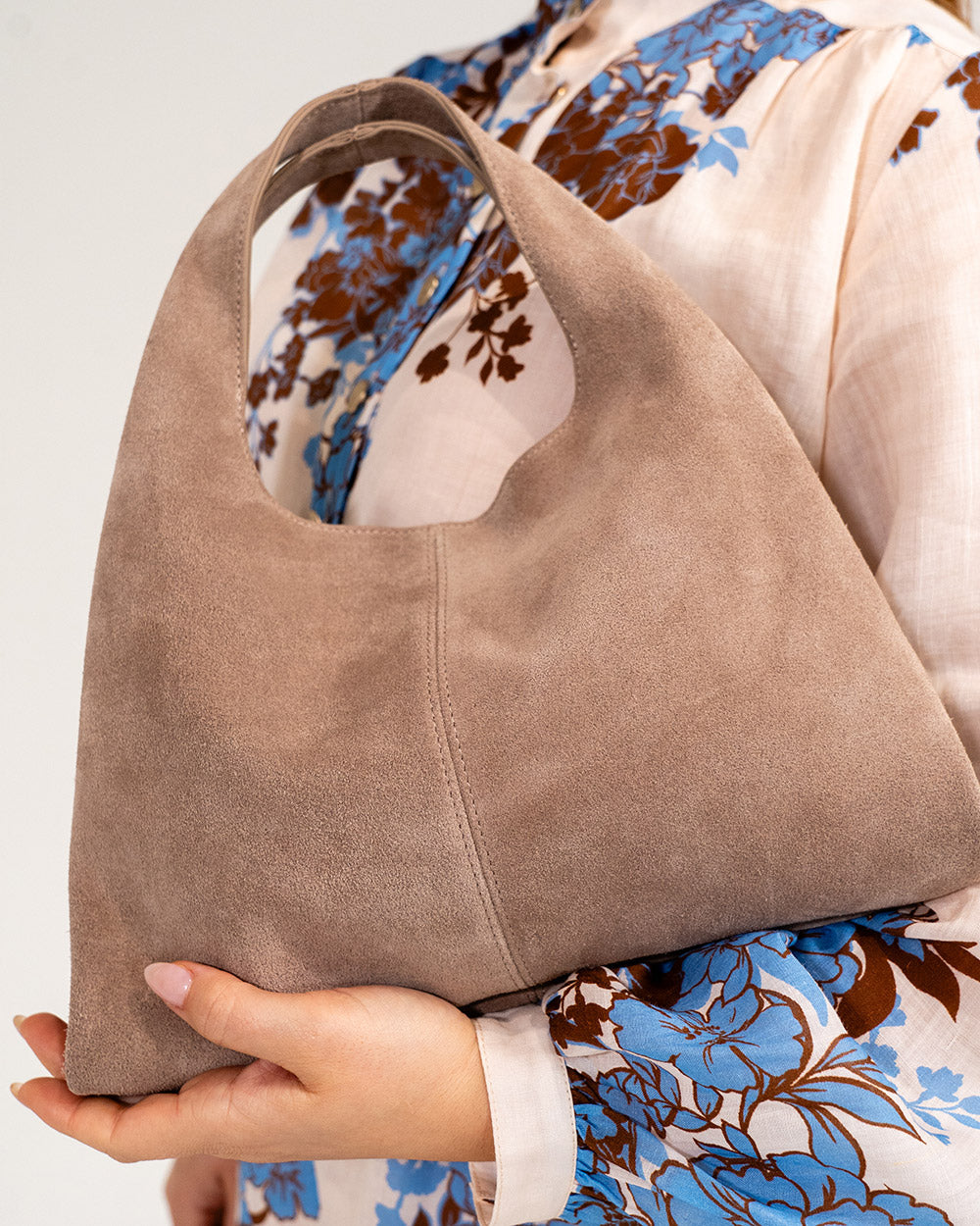 Arlington Milne | Emery Tote | Fawn Suede