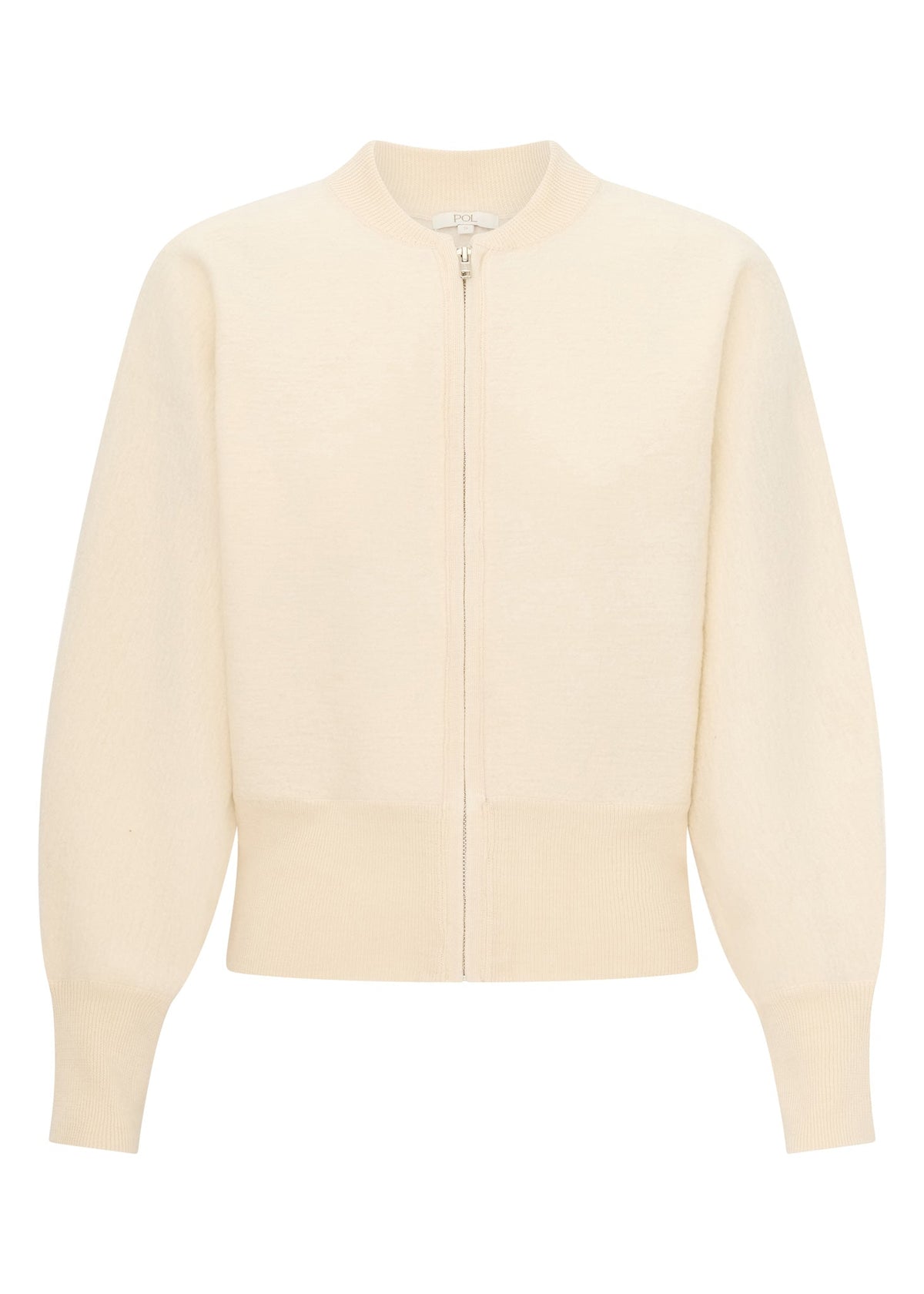 POL | Wyatt Boiled Wool Bomber | Ivory