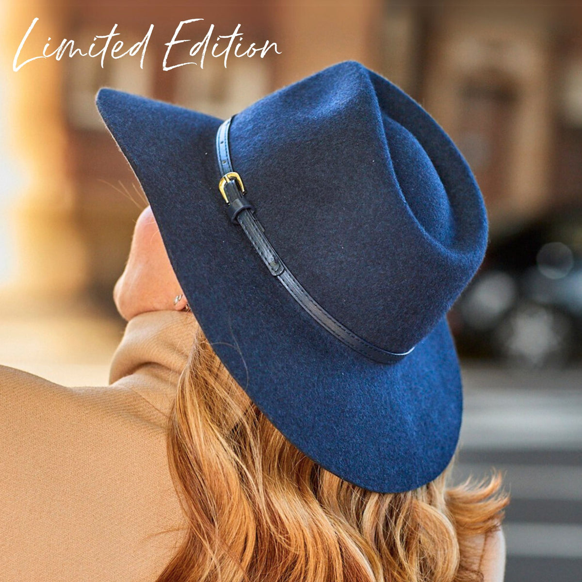Canopy Bay | Bromley Felt Fedora | Navy Marle