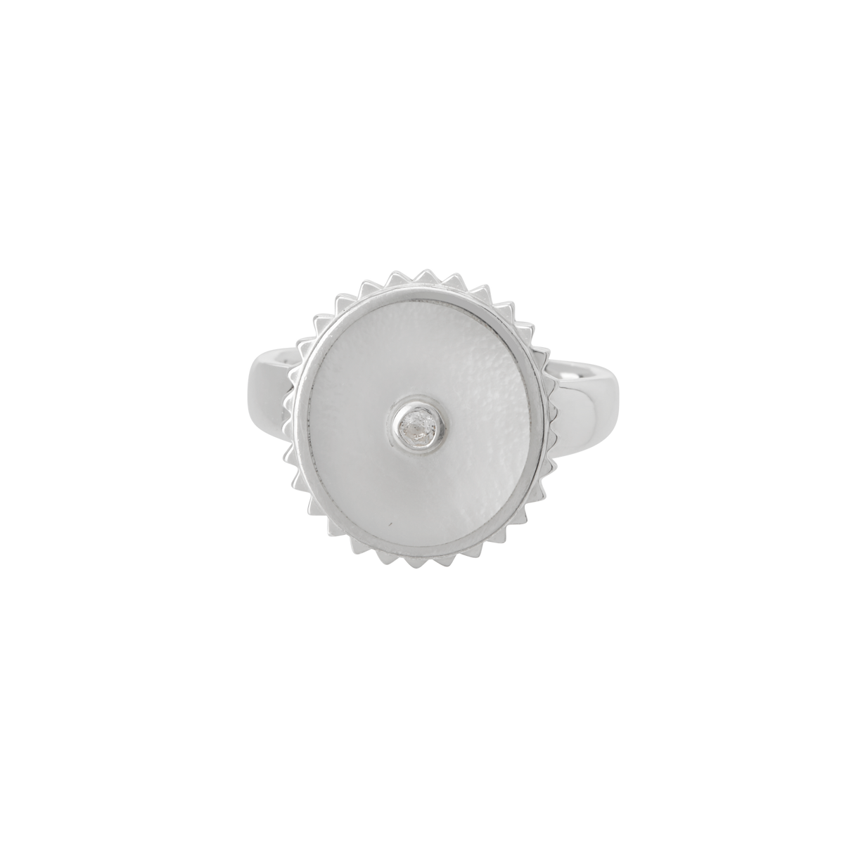 Murkani | Halcyon Shield Ring | Sterling Silver