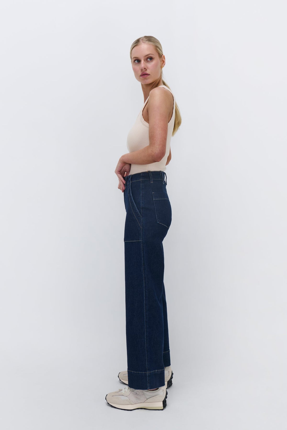 Kireina | Celeste Pant | Indigo