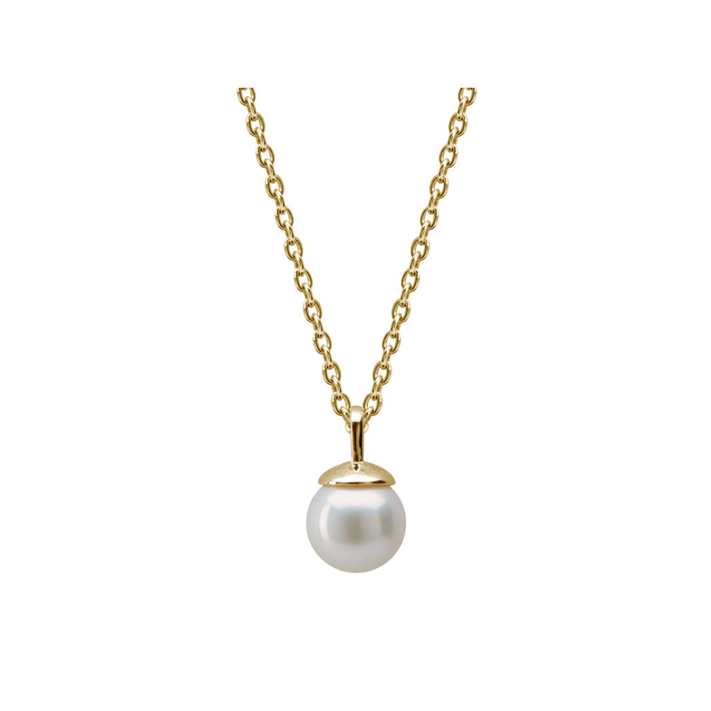 Murkani | Desert Flower | Pearl Necklace | Yellow Gold