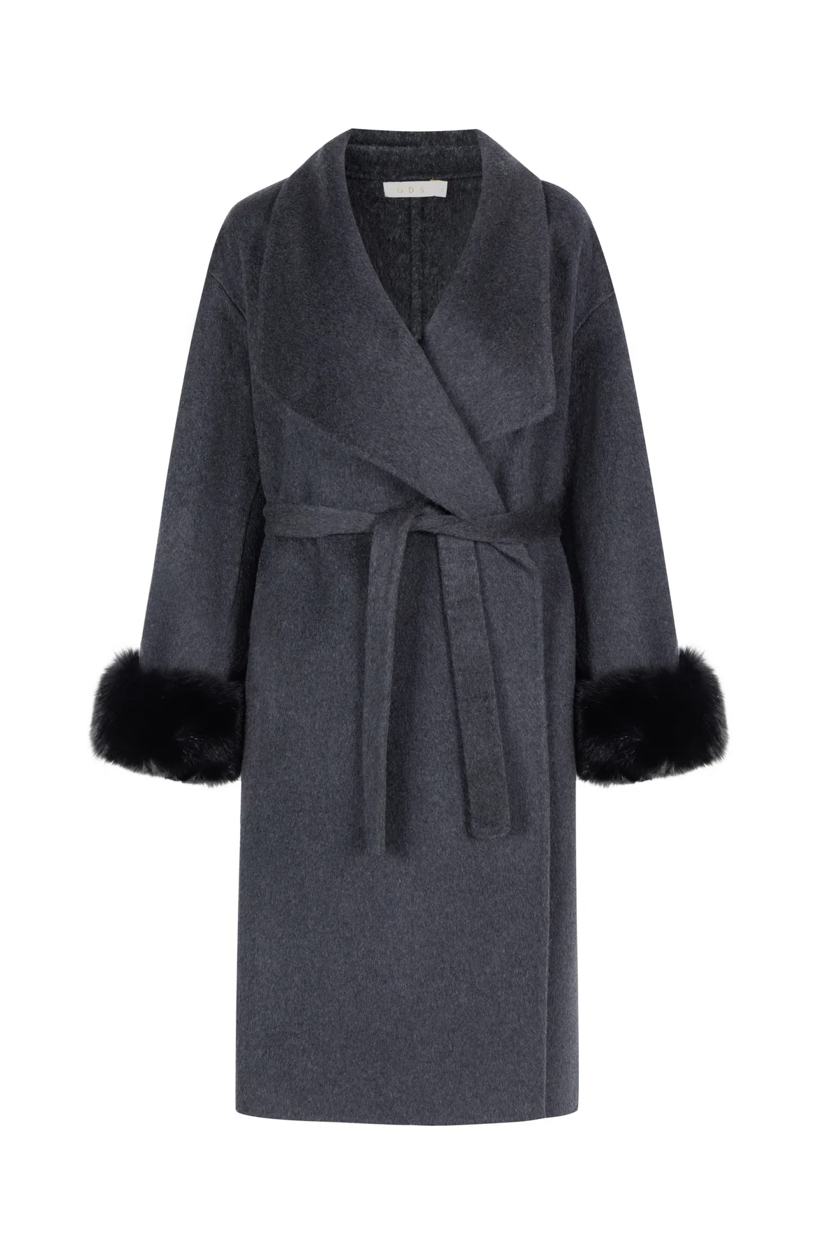 GDS | Lydia Wrap Cota | Gray Quill