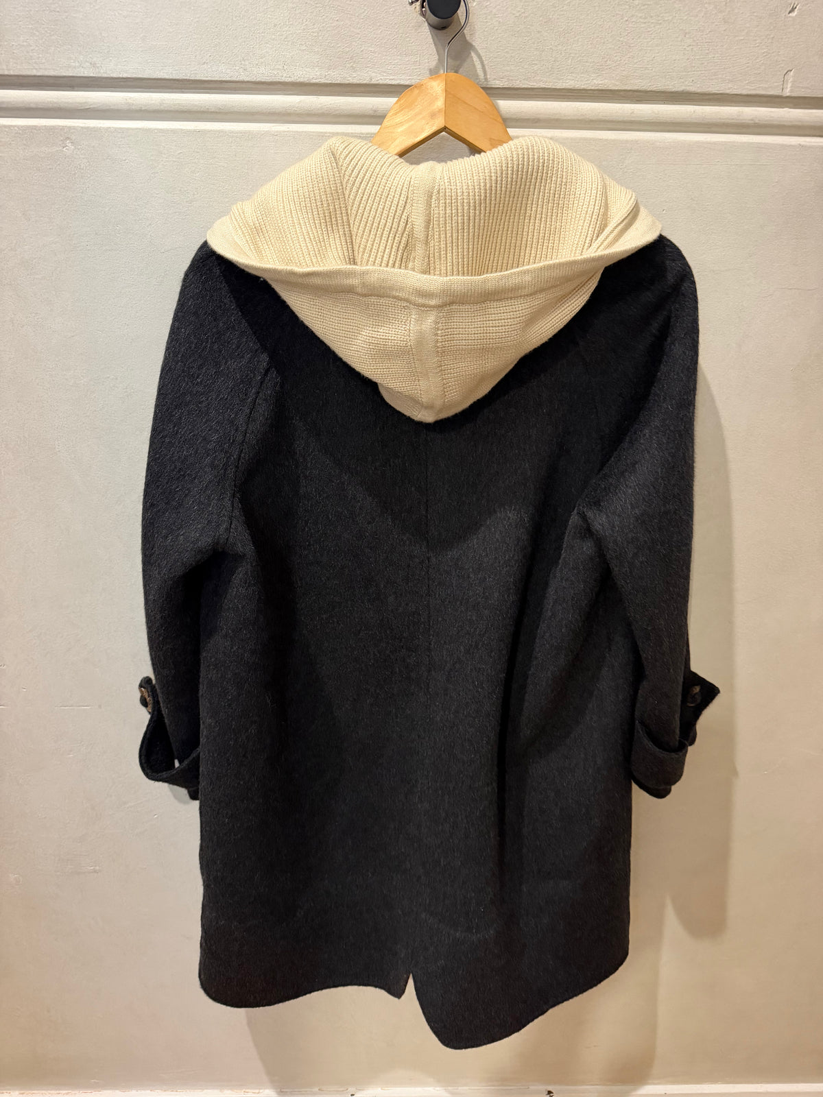 GDS | Fiona Hooded Duffle Coat | Blackened Pearl