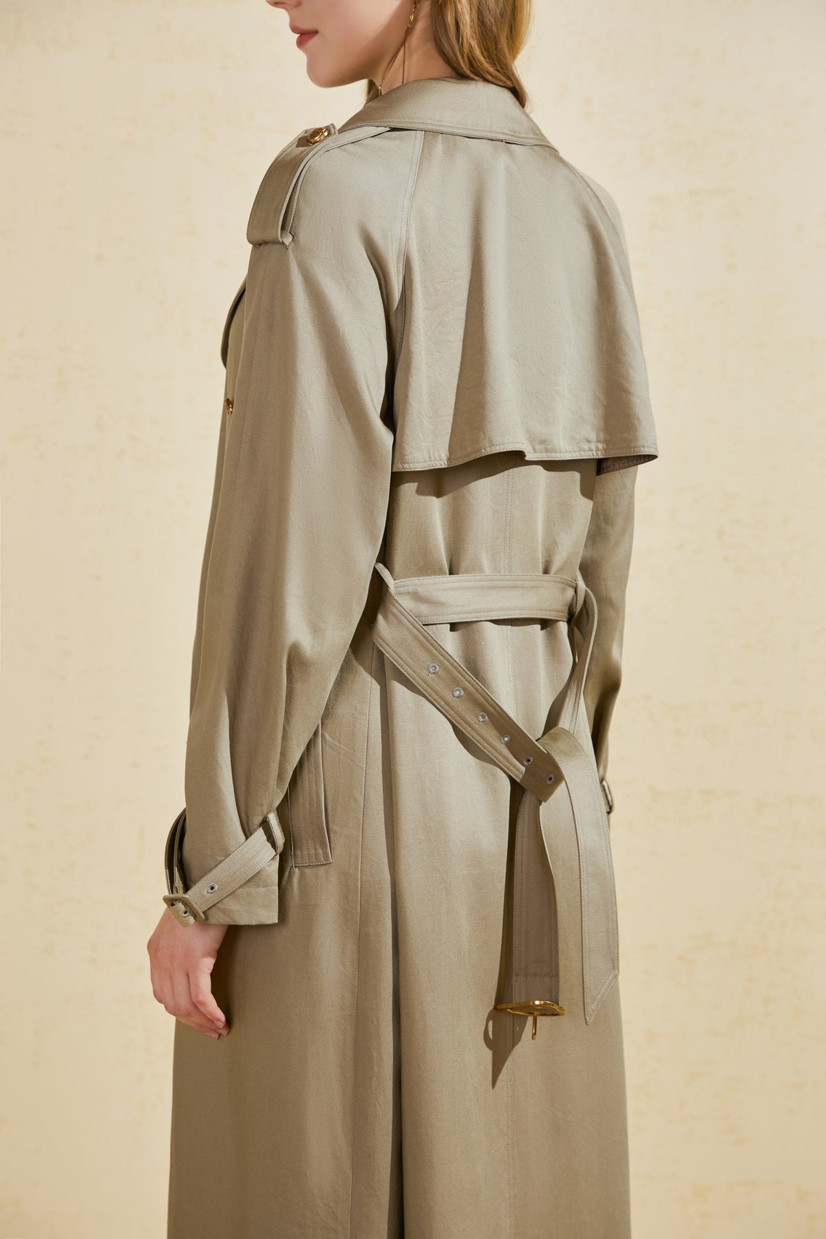 GDS | Sabrina Long Coat | Khaki