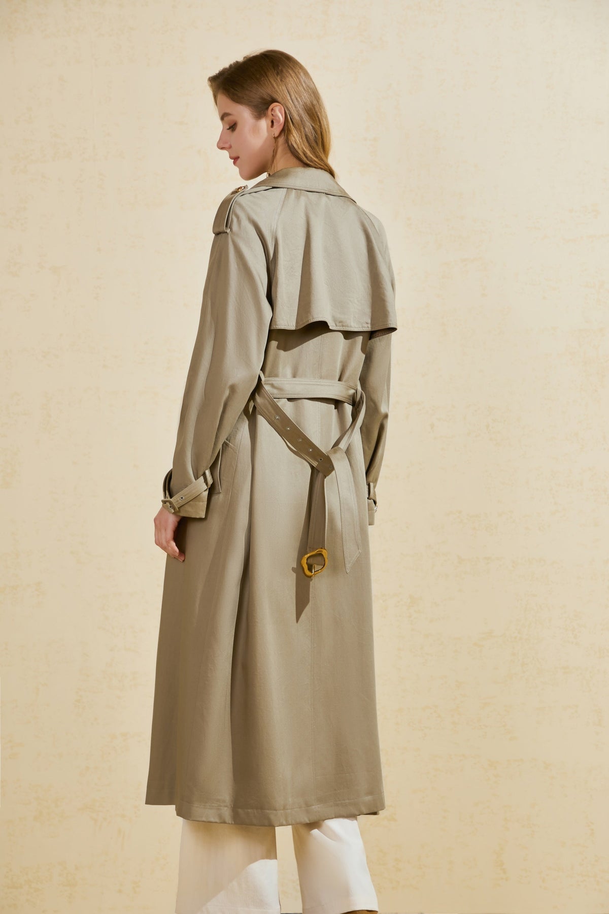 GDS | Sabrina Long Coat | Khaki
